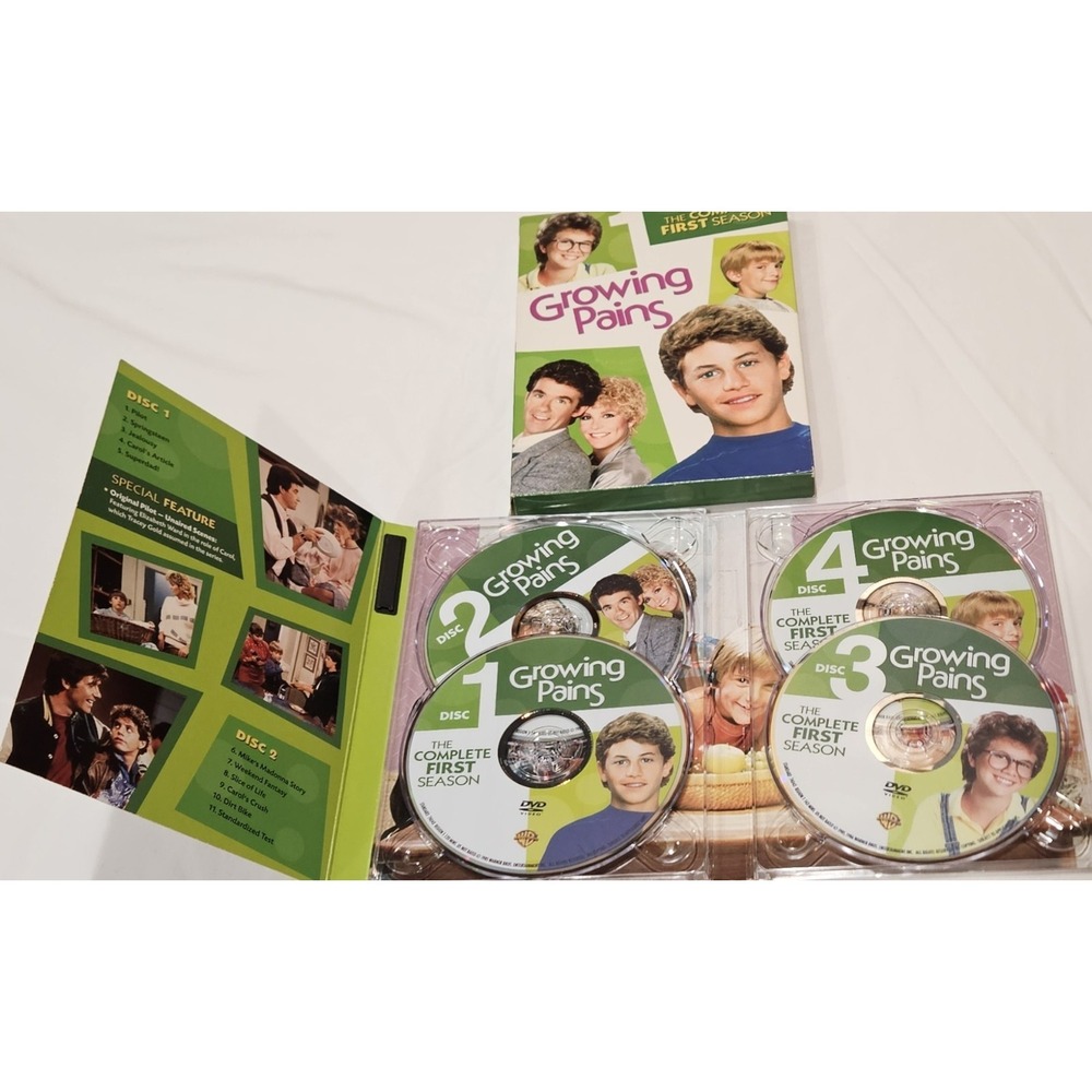 Growing Pains Complete First Season DVD 4 Disc Set 1980s TV Show - Picture 3 of 3